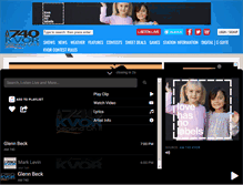 Tablet Screenshot of kvor.com