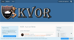 Desktop Screenshot of kvor.net